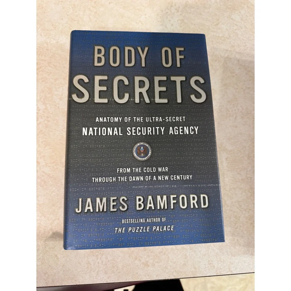 Body of Secrets James Bamford NSA History First Edition Hardcover 2001 Espionage